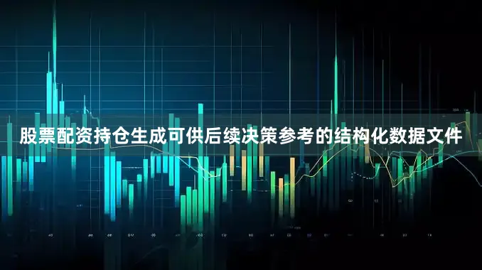 股票配资持仓生成可供后续决策参考的结构化数据文件